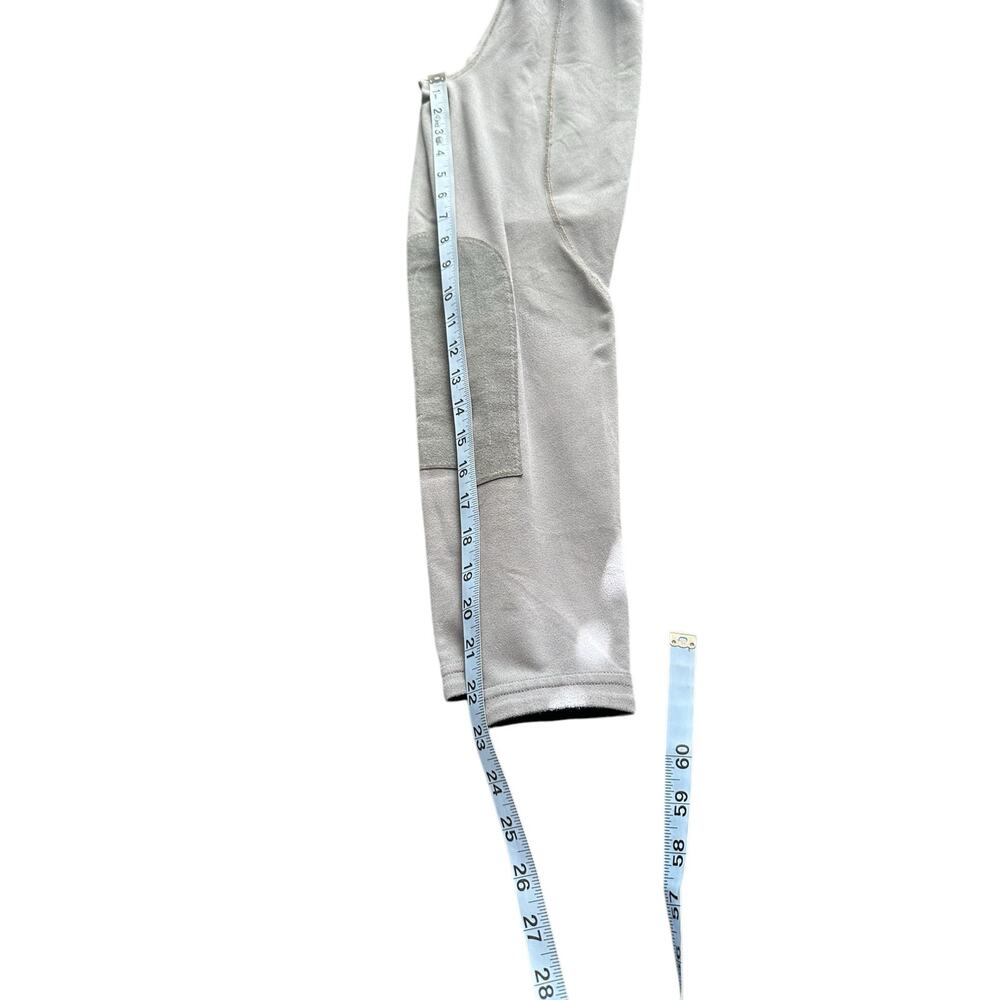 Kerrits Girl's Gray Drawstring Stretch Equestrian Riding Leggings Large - Picture 12 of 13